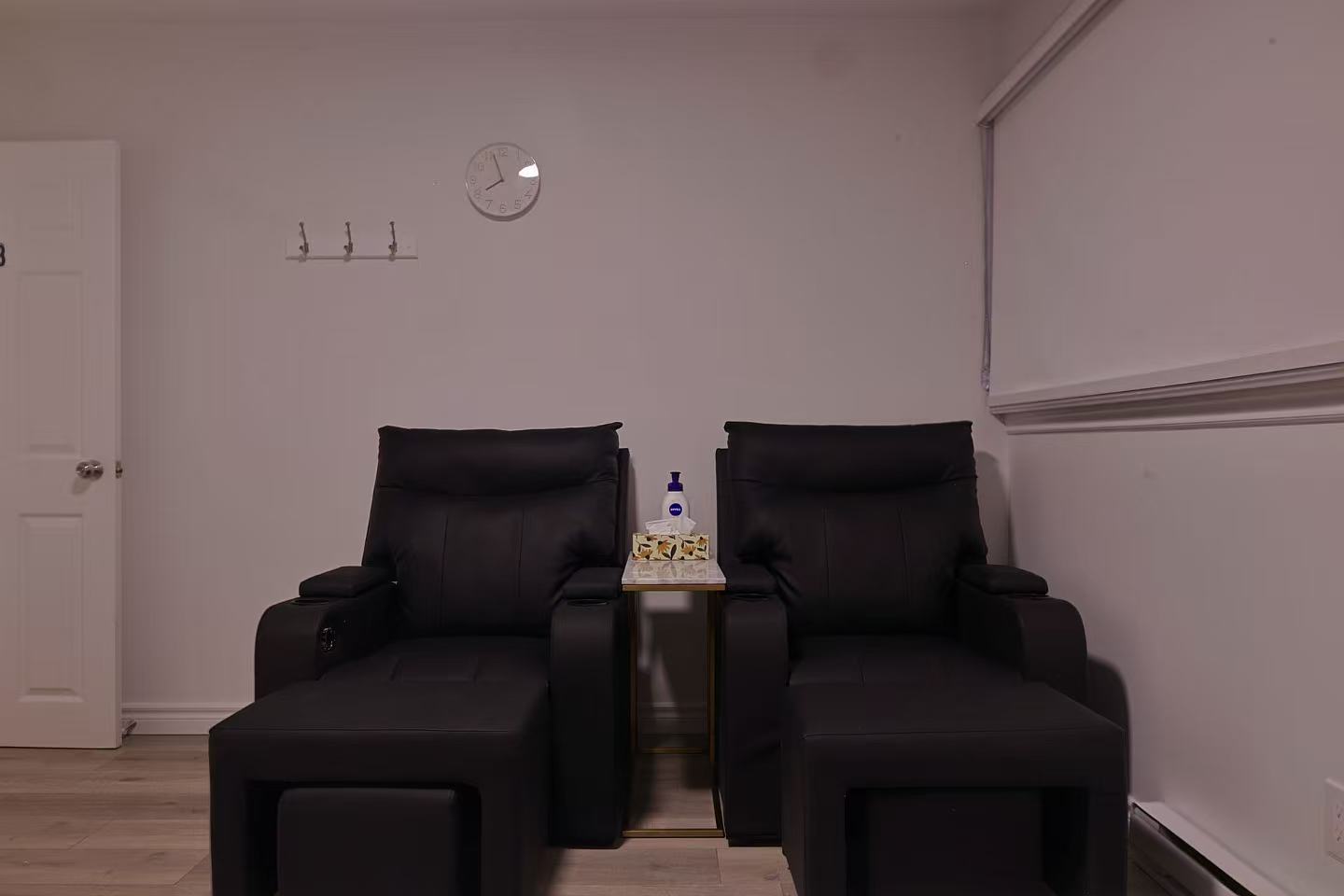 Spa relaxation lounge and seating